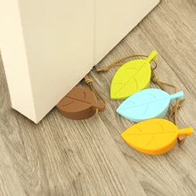 4pcs/lot Leaves Door Stopper Baby Anti Pinch Finger Protector Secure Door Clip Child Kids Safety Door Stops Free Shipping