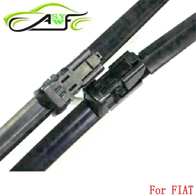 Car wiper blade for FIAT Bravo 500 Doblo Ducato 2pcs/PAIR fit Push button armsin Windscreen Car wiper blade for FIAT Bravo 500 Doblo Ducato 2pcs/PAIR fit Push button armsin Windscreen