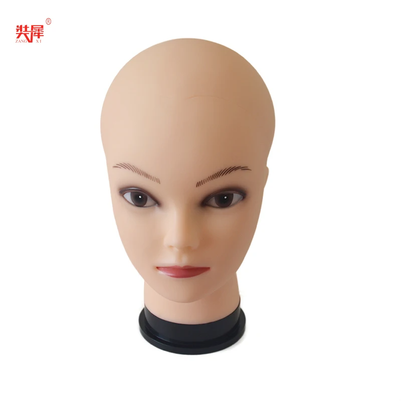 Большой размер Болванка под парик для волос стиль делая манекен для шляп кукла женщина голова лысый манекен голова с бесплатной настольной подставкой подставка для парика