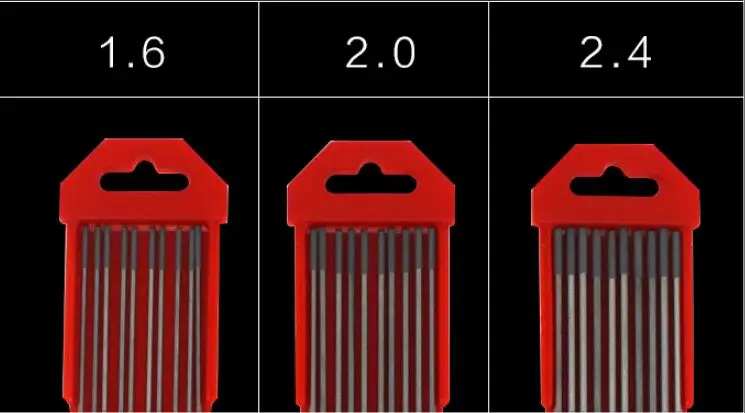 10 шт./лот высокое качество Вольфрамовая игла 1,6/2,0/2,4 проволока вольфрамовый стержень электрод для TIG сварочный аппарат сварочные аксессуары