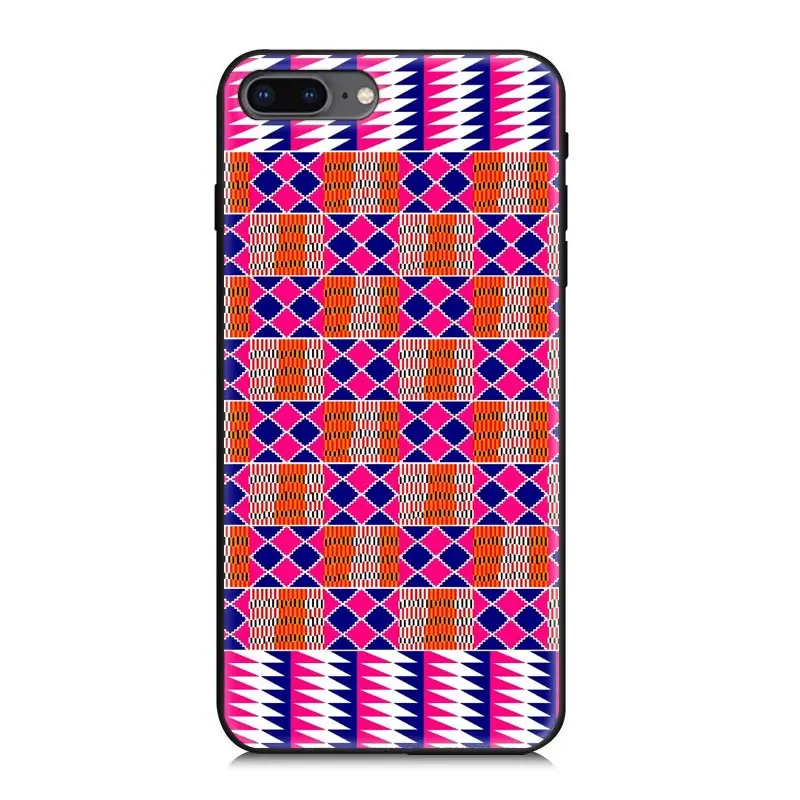 

African Ankara Print Phone case iPhone8 /iPhoneXS Phone Wax Phone Case Silicone Phone Case