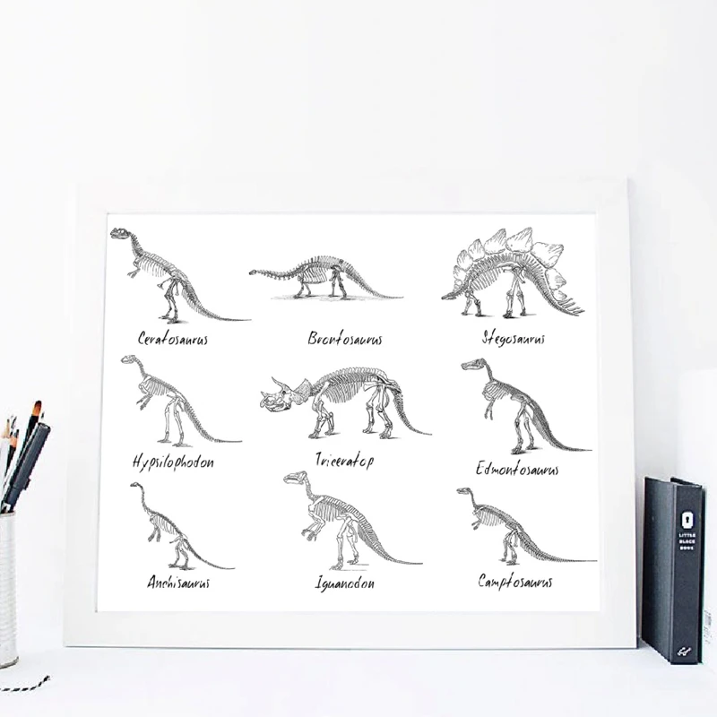 Dinosaur Wall Art Print