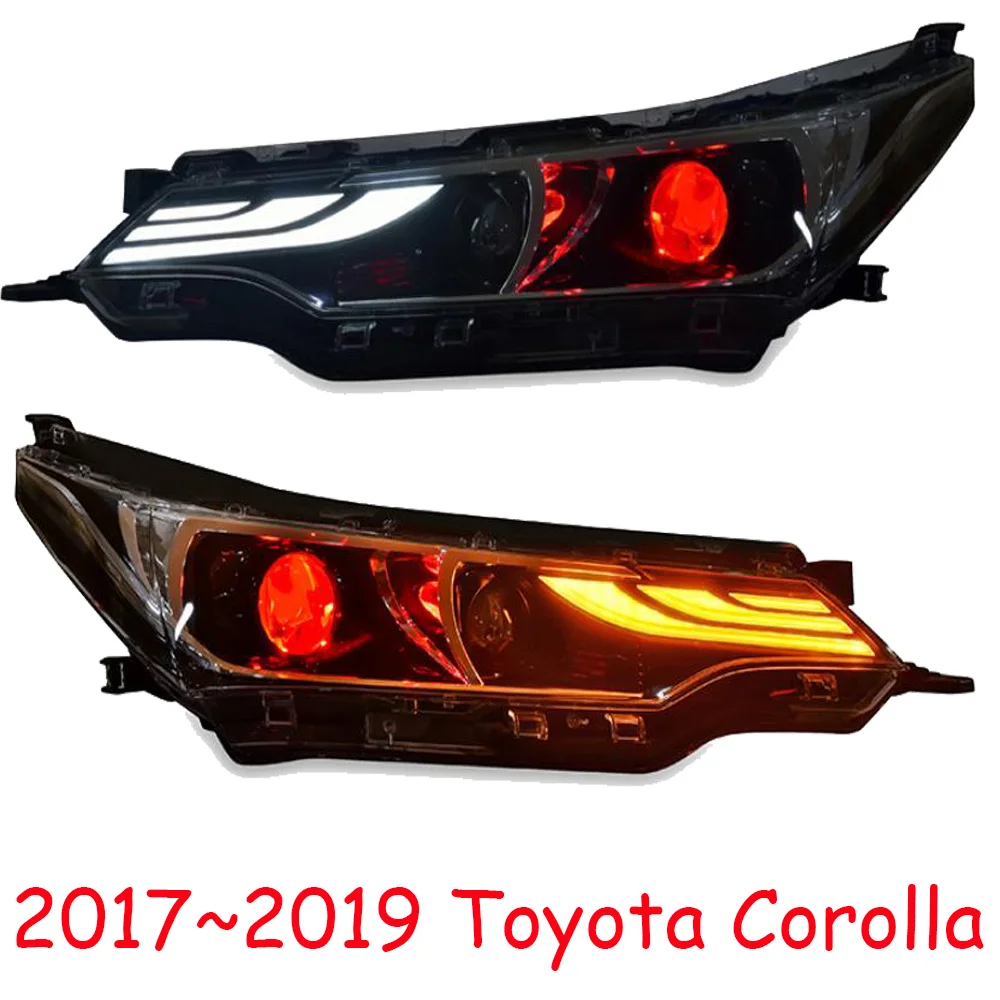 Corolla фара, HID xenon, автомобиль Стайлинг для corolla бампер лампы, дополнительно сглаз, auris, пик, altis налобный фонарь