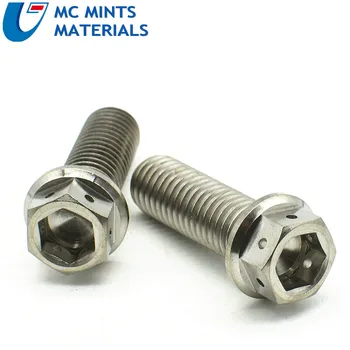 

Titanium Bolt for Motorcycle Modification Brake Calipers M8 x20-40mm DIY Ti Bolts Burned Blue Color 2/6pcs Ti Screws Ti Fastener