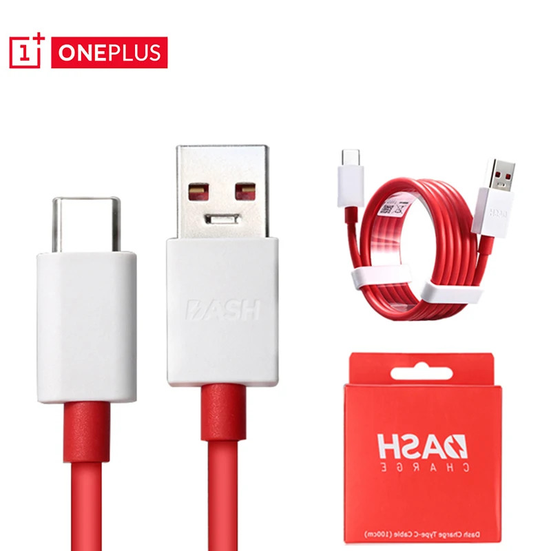 

Original Oneplus 7 Pro Dash Cable Usb 3.1 Type C Cable for Oneplus 7 6 6T 3 3t 5 5T, 5V 4A Quick Fast Charge Power Data Cable