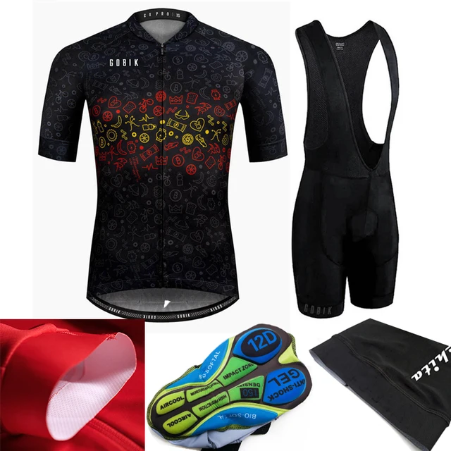 High quality ciclismo Cycling Jersey Set Racing Bicycle Short Sleeve