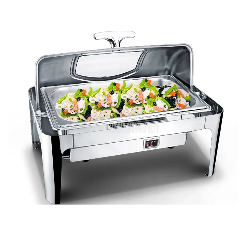 9L Stainless Steel Digital Electric Buffet Food Warmer Container