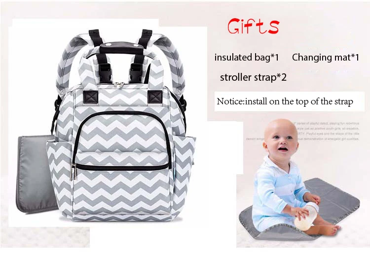 Водонепроницаемая сумка для подгузников для мам, рюкзак для подгузников для мам, органайзер для детских колясок, сумка для пеленания, сумка для ухода за ребенком Luiertas