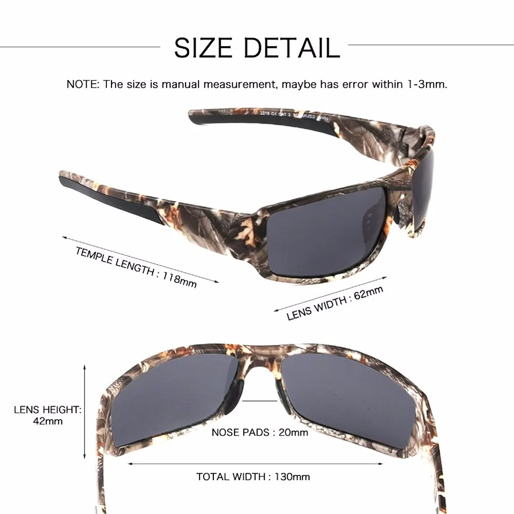 Camo Polarized Sunglasses  2218-4