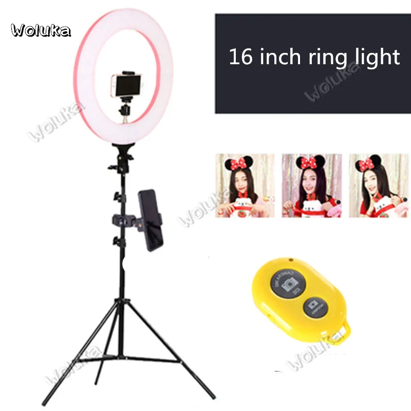 Светодиодный светильник, внешняя лампа для съемок, мощность вещания, прямая фотография, настольный кольцевой светильник для заливки глаз CD50 T03