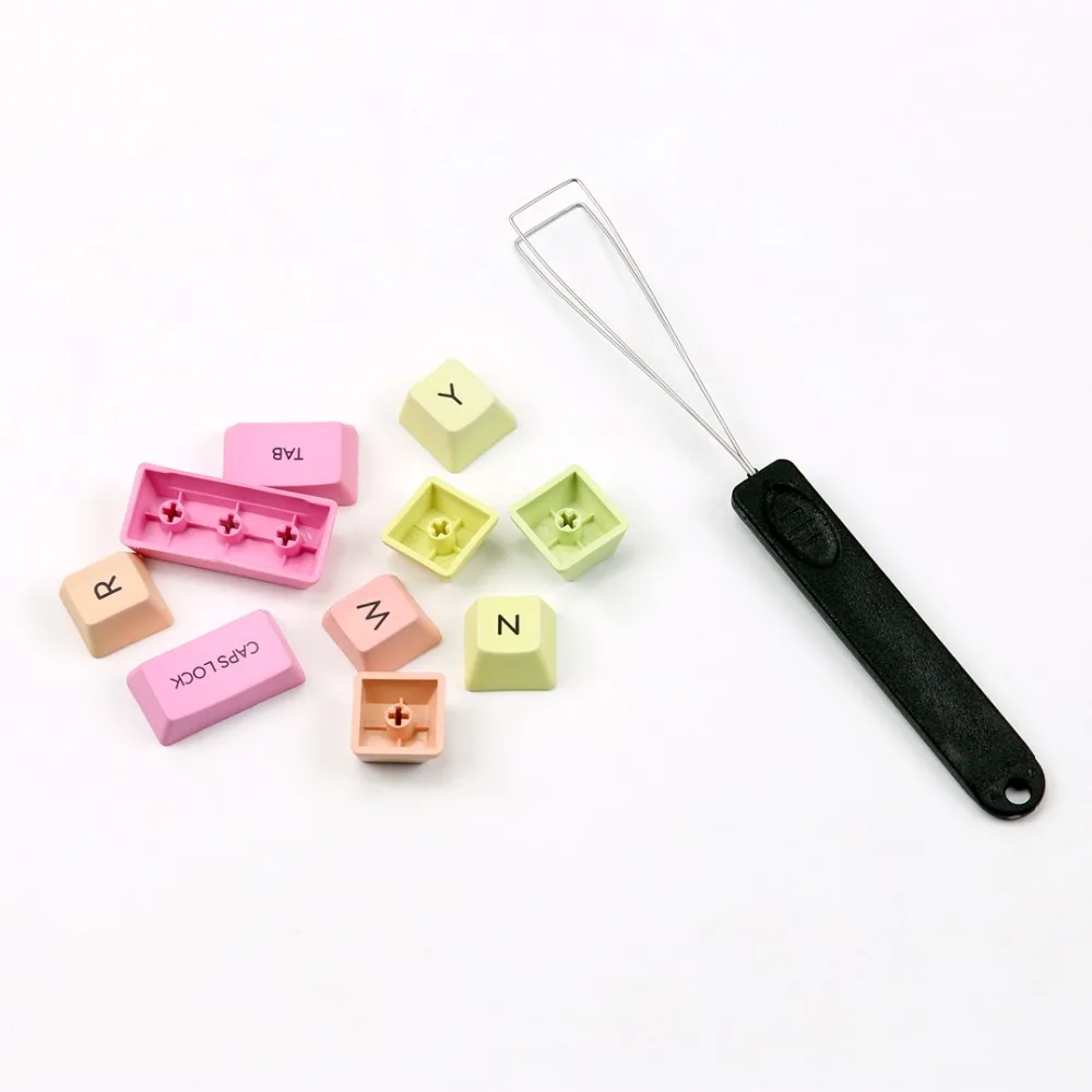 Радуга keycap123 клавиши pbt oem mx механическая клавиатура keycaps краситель MAC ключ включен