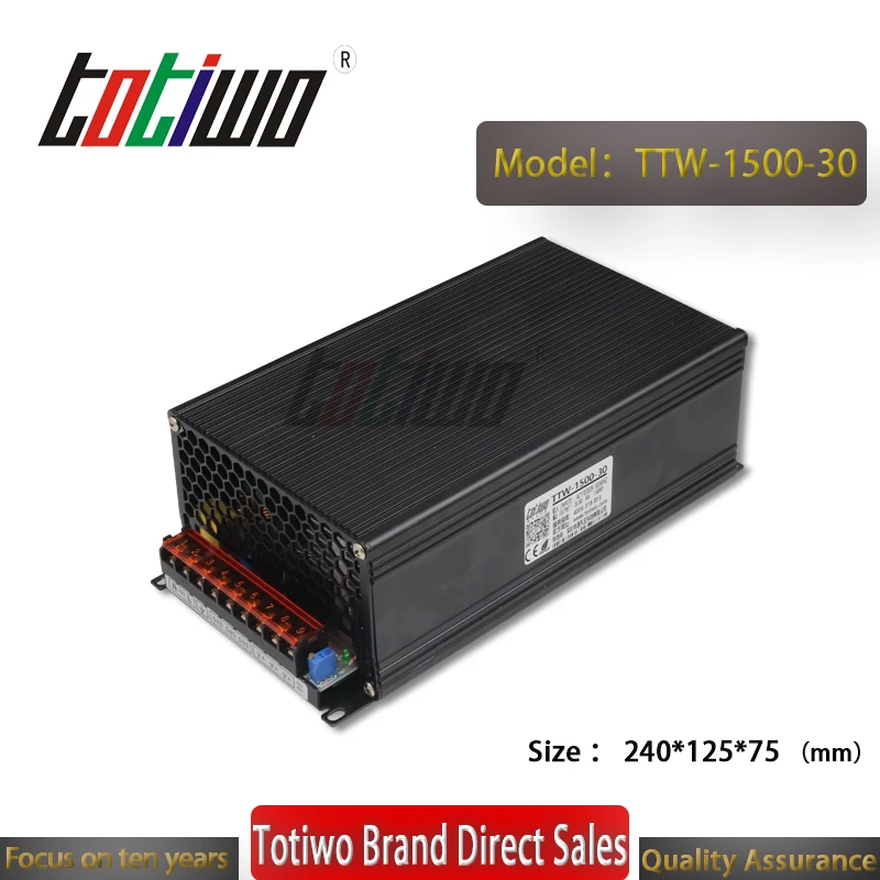 

AC to DC Industrial Switching SMPS 30V 50A 1500W Watt LED Power Supply Security monitoring medical machinery equipment power