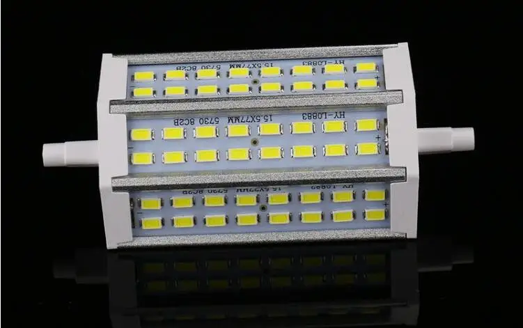 Заводская цена R7S свет 15 Вт 25 Вт 24 48Led лампа SMD5730 R7S 78 мм J78 118 мм j118 прожектор Заменить галогенная лампа, прожектор