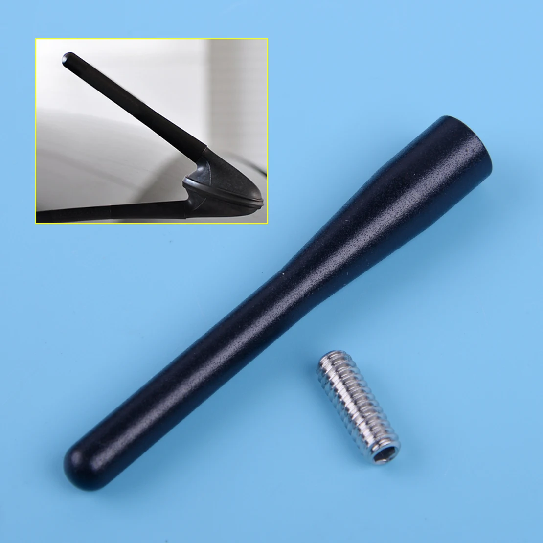 Stubby Radio Antenna for 20092017 Dodge RAM 1500 2500 3500 Black Metal