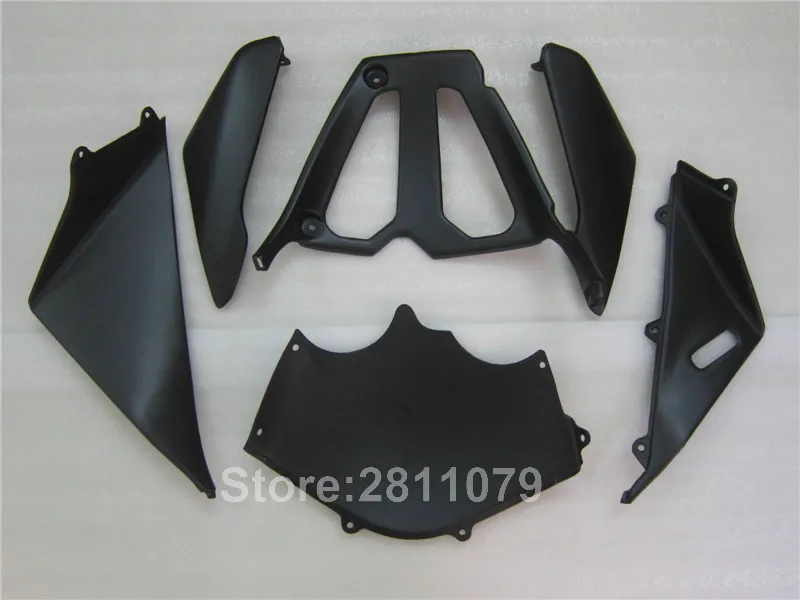 Aftermarket moto ЧАСТИ обтекатель комплект для SUZUKI srad GSXR600 04 05 GSXR 600 750 2004 2005 матовый черный обтекатели комплект TI01