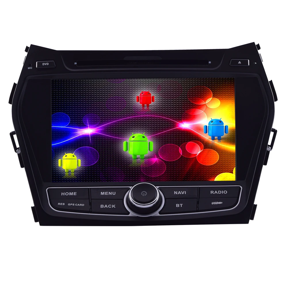 GPS Stereo Android 4 4 Radio FM 2 din Touchscreen Car DVD Player Tablet Head Unit