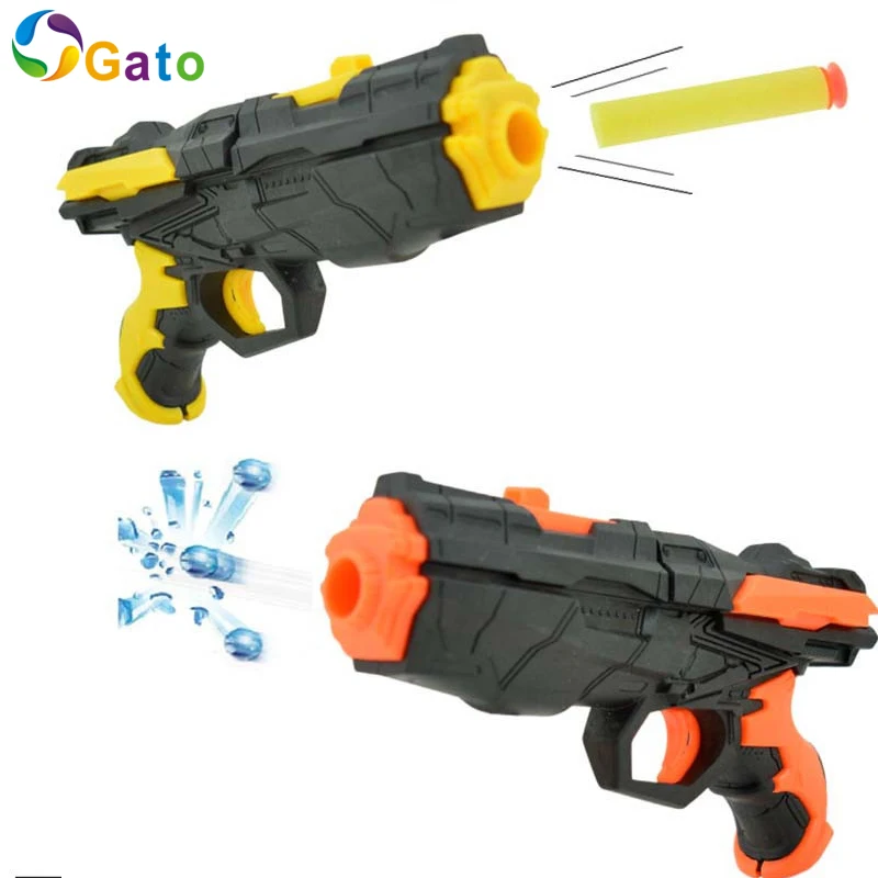 Paintball Soft Gun Water Orbeez Gun Eva Bullet + Water Bomb Dual