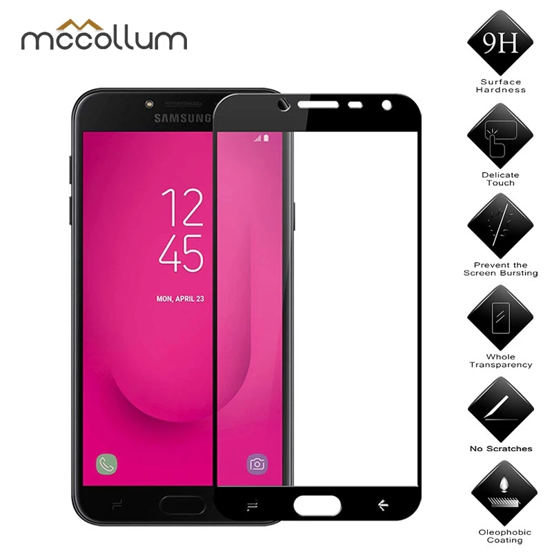 

Screen Protector Glass For Samsung J4 Plus 2018 Tempered Glass for Galaxy C5 C7 C9 Pro J3 2016 2017 2018 Protective Glass Film