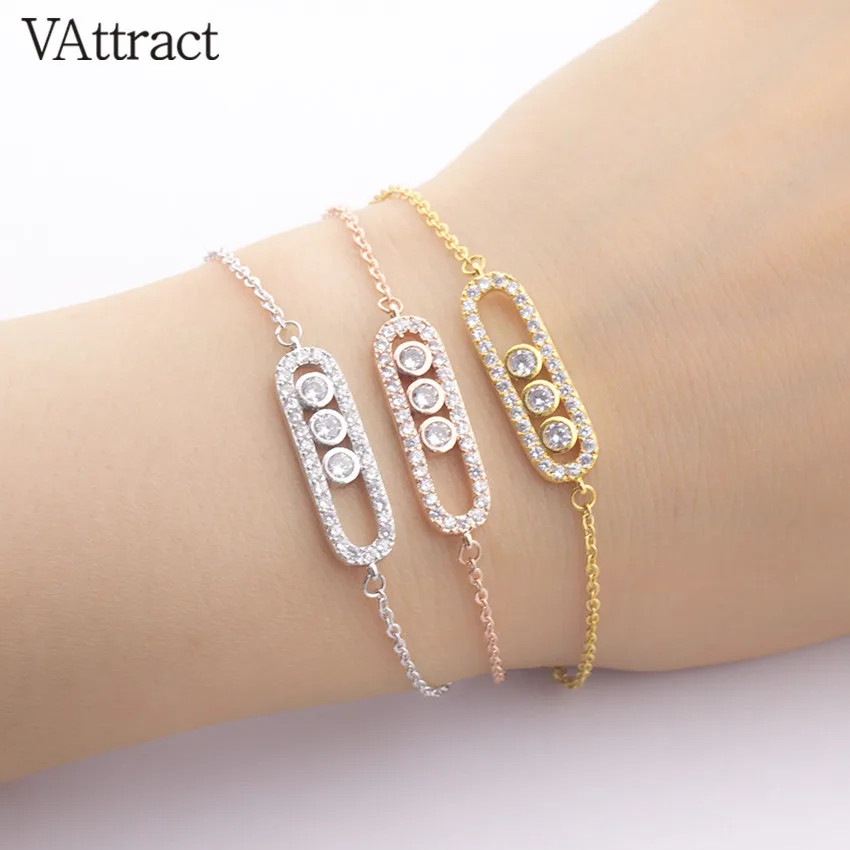 V привлекательный Панк ювелирные изделия из нержавеющей стали Ketting Pulseras Винтажные серьги циркон геометрический бар браслет и браслет для женщин