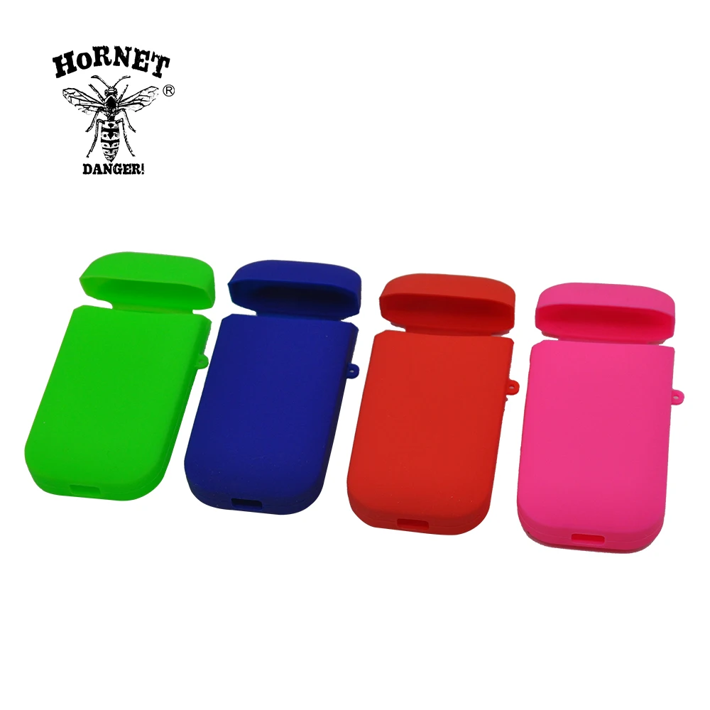 

HORNET DANGER Silicone Cigarette Case Cover Portable Smoking Cigarette Box Pocket Cigarettes Pack Cover Gift