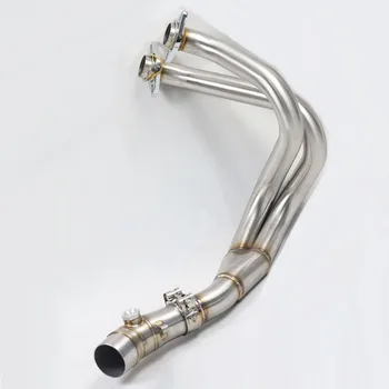 

Motorcycle Motorbike 51mm Exhaust Full System Middle Pipe ER6F ER6N Ninja 650R 2012 2013 2014 2015 For Kawasaki ER-6N ER-6F XD08