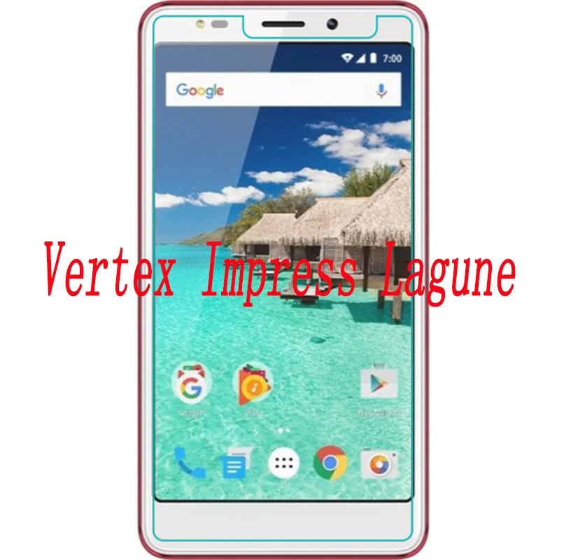 Защитное стекло для экрана Vertex Impress Lagune закаленное смартфона Защитная пленка