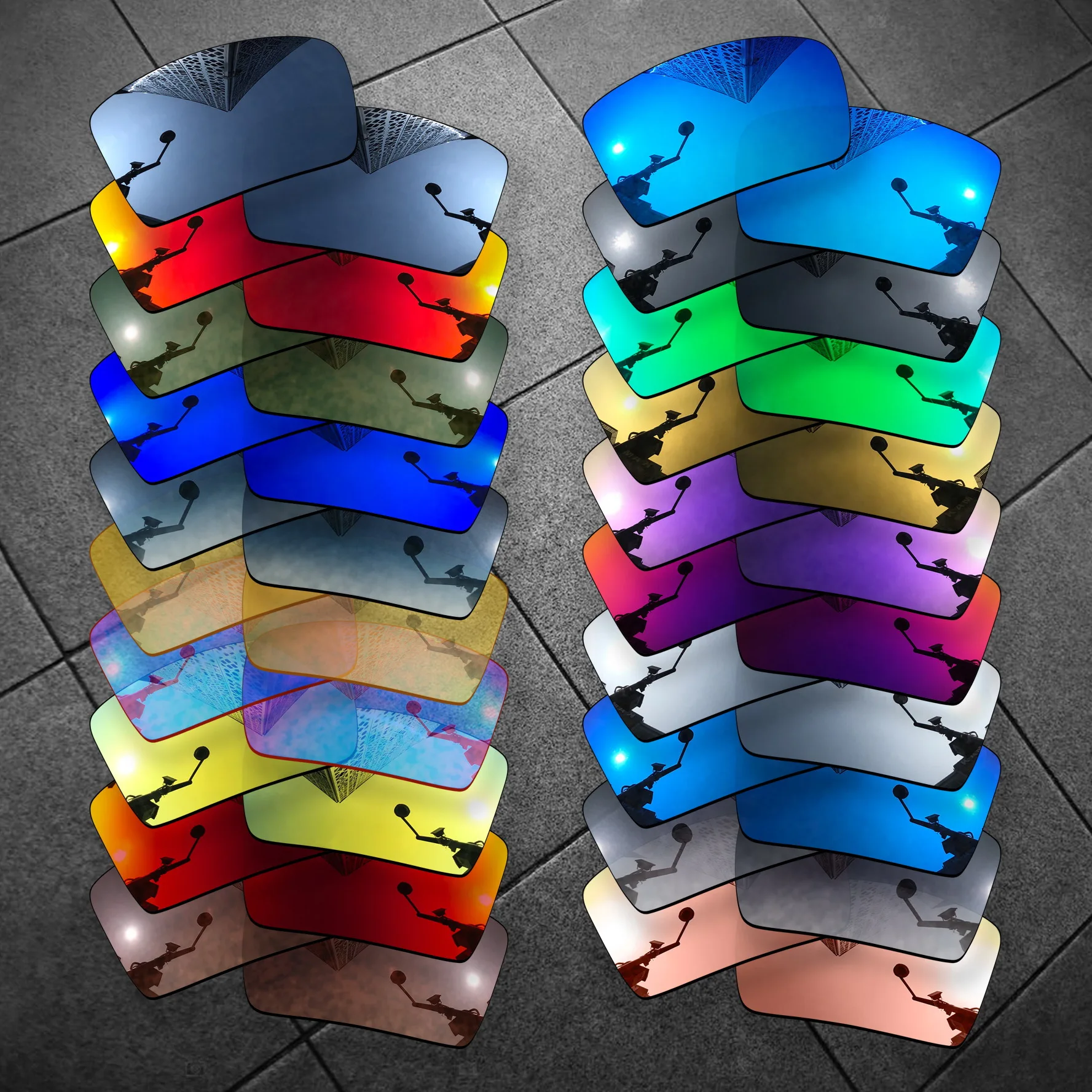 

Vonxyz Multiple Choices Polarized Replacement Lenses for-Oakley Eyepatch 2 Sunglasses