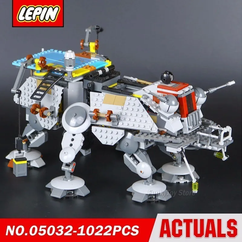 

Lepin 05032 Rex's At-te 75157 Star Series Wars Model Building Block Brick Kits Compatible Gift