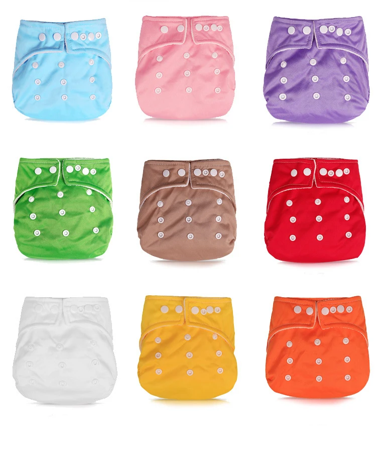 Детские хлопковые тренировочные трусики из полиэстера многоразовые мягкие тканевые шорты для подгузников детские Регулируемые моющиеся