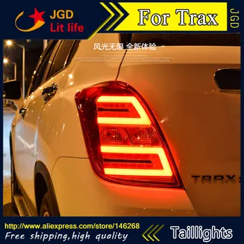 

Car Styling tail lights for Chevrolet Trax taillights LED Tail Lamp rear trunk lamp cover drl+signal+brake+reverse