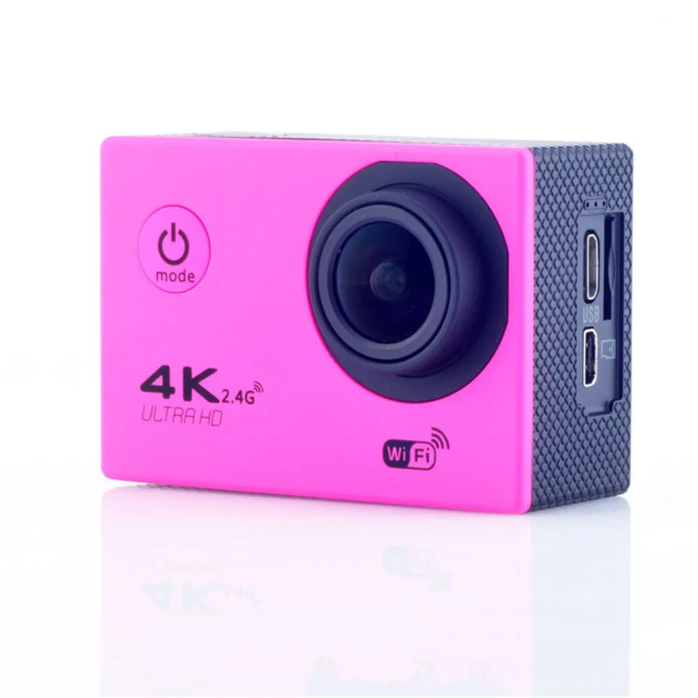 F60R 1 Новая Спортивная камера 1080 P HD 4 K 2 0 дюймов водонепроницаемая 1200 Вт пиксель