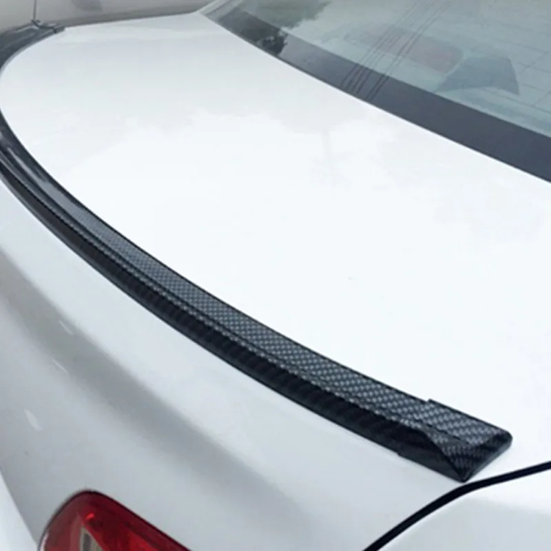 

1.5 M Car Bumper Carbon Fiber Rubber 5.25 Car Tools Rear Wing 40mm Universal Exterior Spoiler Rear Spoiler Car Decorating Kit