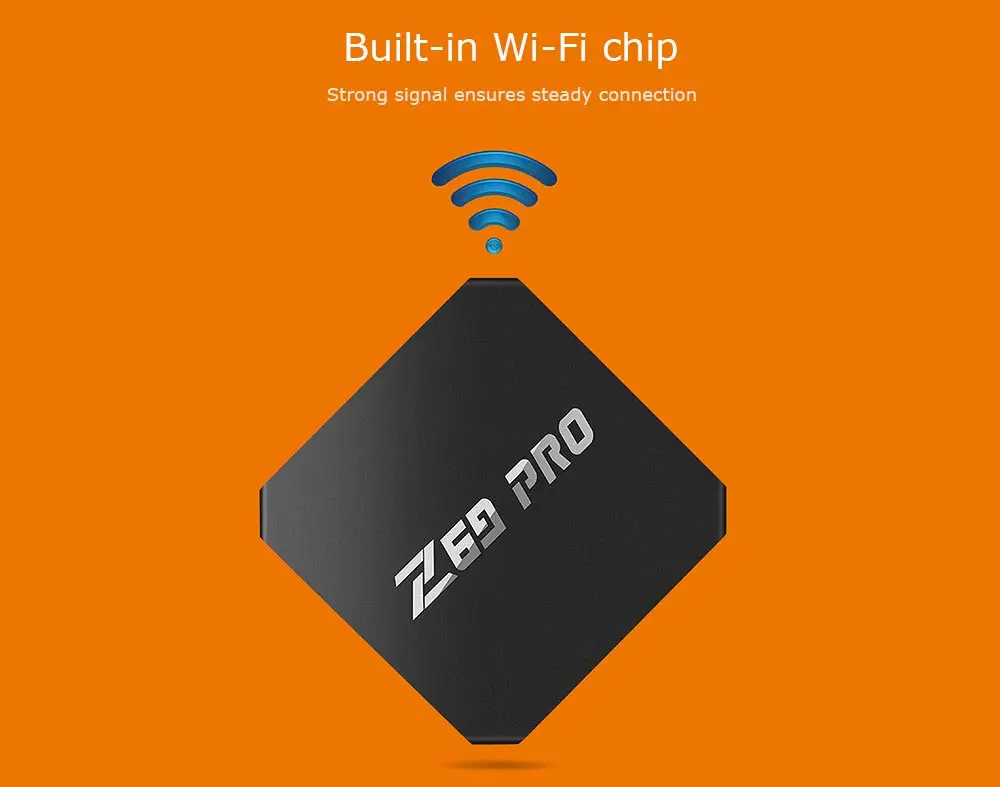 Z69 PRO ТВ Box Amlogic S905W Andriod 7 1 Мали 450 г/2G RAM DDR3 + 8G/16G ROM 2 4 г Wi Fi поддерживает К x 1080 P PK TX3 Max