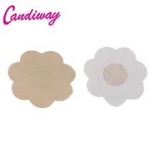 Candiway женские интимные аксессуары, клейкие одноразовые накладки на грудь, чехлы для груди и наклейки, опорожняющие грудь, пасты, Летний стиль