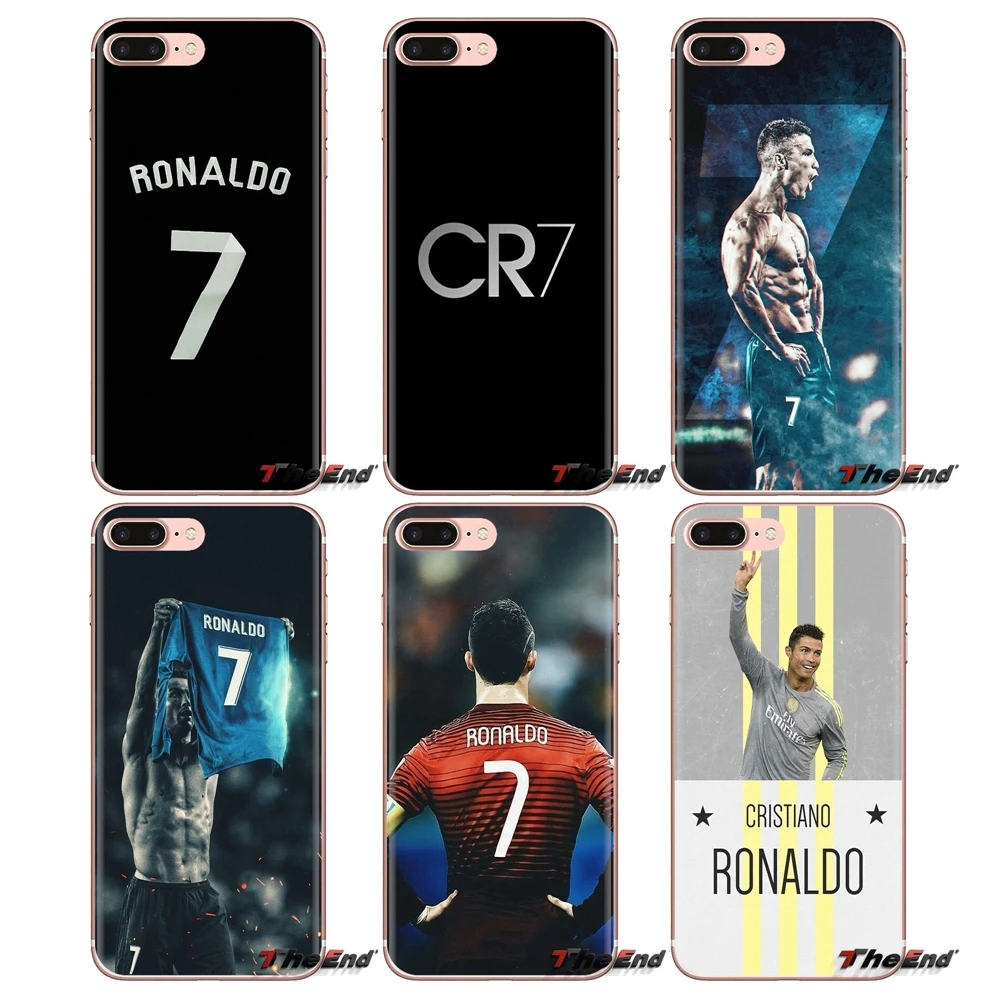 

For Xiaomi Redmi 4A S2 Note 3 3S 4 4X 5 Plus 6 7 6A Pro Pocophone F1 Soft Transparent Cases Covers cristiano ronaldo 2018
