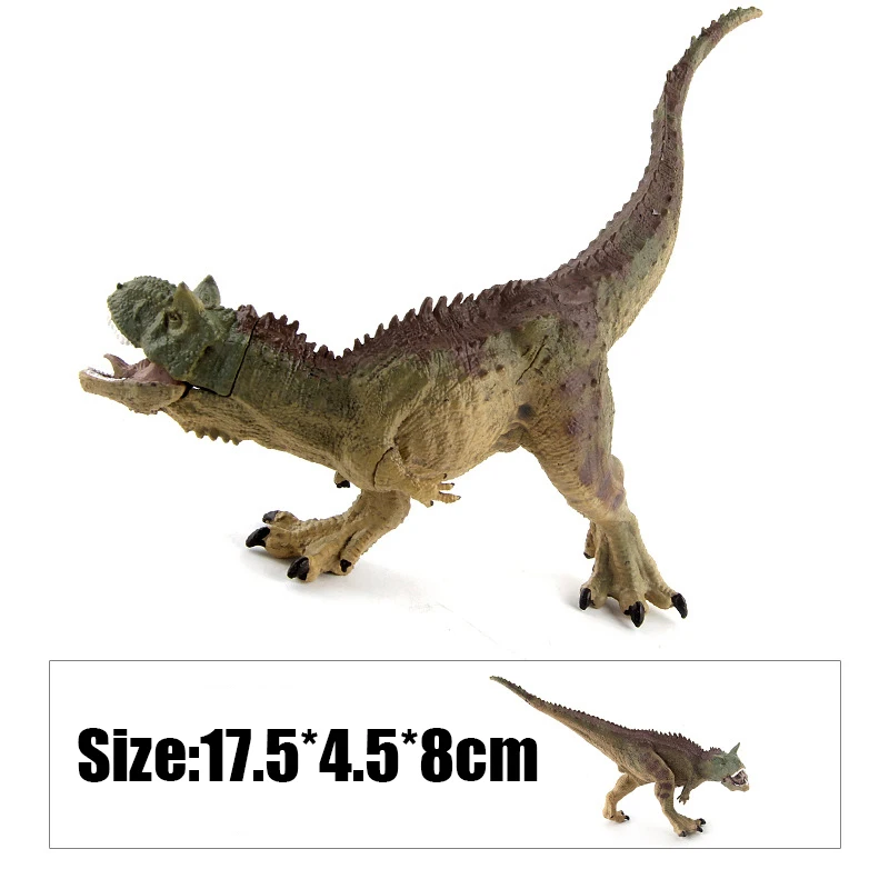 4 вида стилей фигурка Юрского периода Велоцираптор дилофозавр carnoaurus 17 см куклы