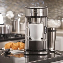 Кофе-машина для домашнего использования американская капельная Кофеварка маленькая мини-Кофеварка