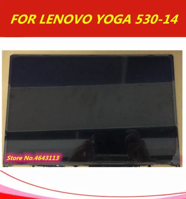 1" светодиодный ЖК-дисплей Сенсорная панель с рамкой для lenovo Yoga 530-14ARR 81H9006NGE 81H9000VGE 81H9003DGE 2 o