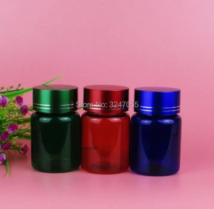60ML30/50/100 шт. фотопластиковая бутылка для лекарств разноцветная животных
