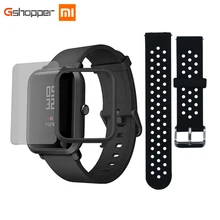 Дешевые Оригинальный AMAZFIT Bip молодежное издание Смарт-часы gps ГЛОНАСС Bluetooth 4,0 монитор сердечного ритма IP68 Водонепроницаемый Android 4,4 IOS 8