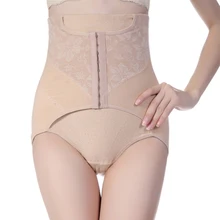 Трусики с корсетом женские трусики управления шейпер для живота трусы для женщин трусики с поясом белье для высокой талии