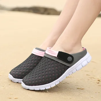 

2020 Summer Unisex Casual Sandals Shoes Fashion Breathable Mesh Shoes Summer Men Sandals Cheap Men Slippers Sandals Walking Shoe
