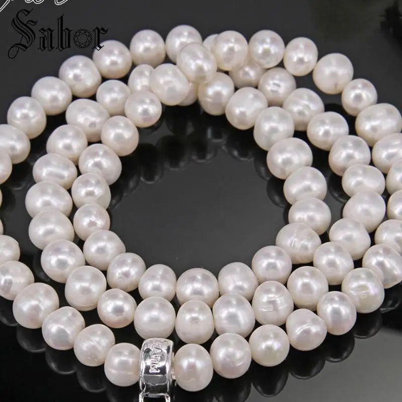 

Natural real cultivated freshwater pearls necklace NEW FASION Promotion hot necklace Super deal jewelry FOR WOMAN GIFTS thomas