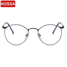 Изысканные овальные металлические художественные плоские зеркальные студенческие модные удобные очки трендовые мужские и женские ретро простые очки в оправе