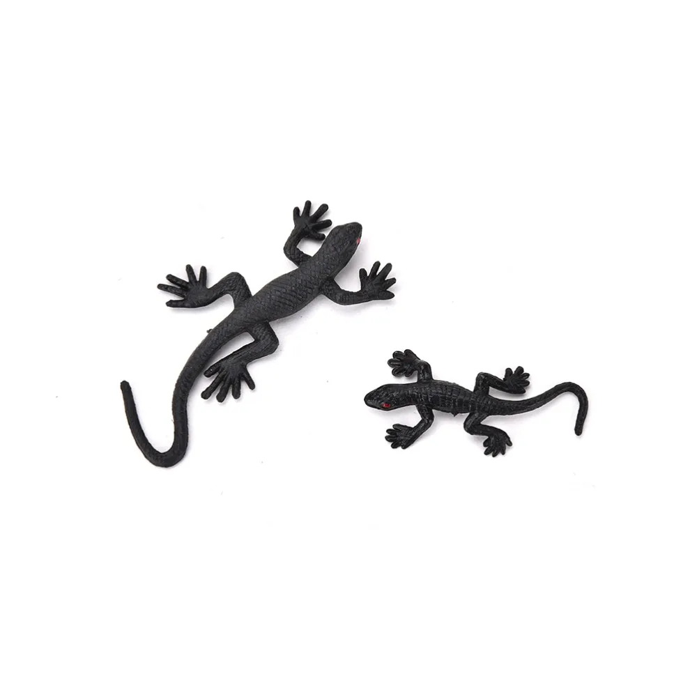 

2 Pcs Novelty Joke Fake House Lizard Funny Prank Life Like Fake Plastic Toy Trick Boys Gift Animals Toys NEW