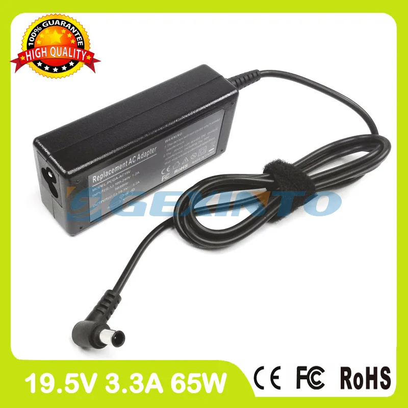 19 5 V 3.3A 65W PA-1650-88SY Зарядное устройство переменного тока для ноутбука Sony Vaio SVF14N