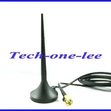 10 шт./лот SMA 3dbi 3g антенна с разъемом кабель RG174 1,5 м