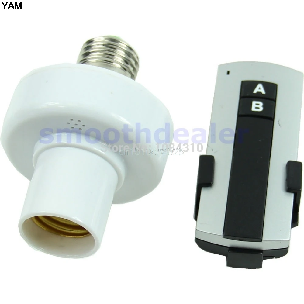 e27 screw wireless remote control light l bulb holder e27 screw wireless remote control light l bulb holder