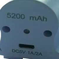 Беспроводная многофункциональная аварийная лампа светодиодный светильник для кемпинга 7 Вт DC5V светодиодный светильник для ремонта автомобиля/Декоративное освещение зданий и т. д - Цвет: 5200mAh