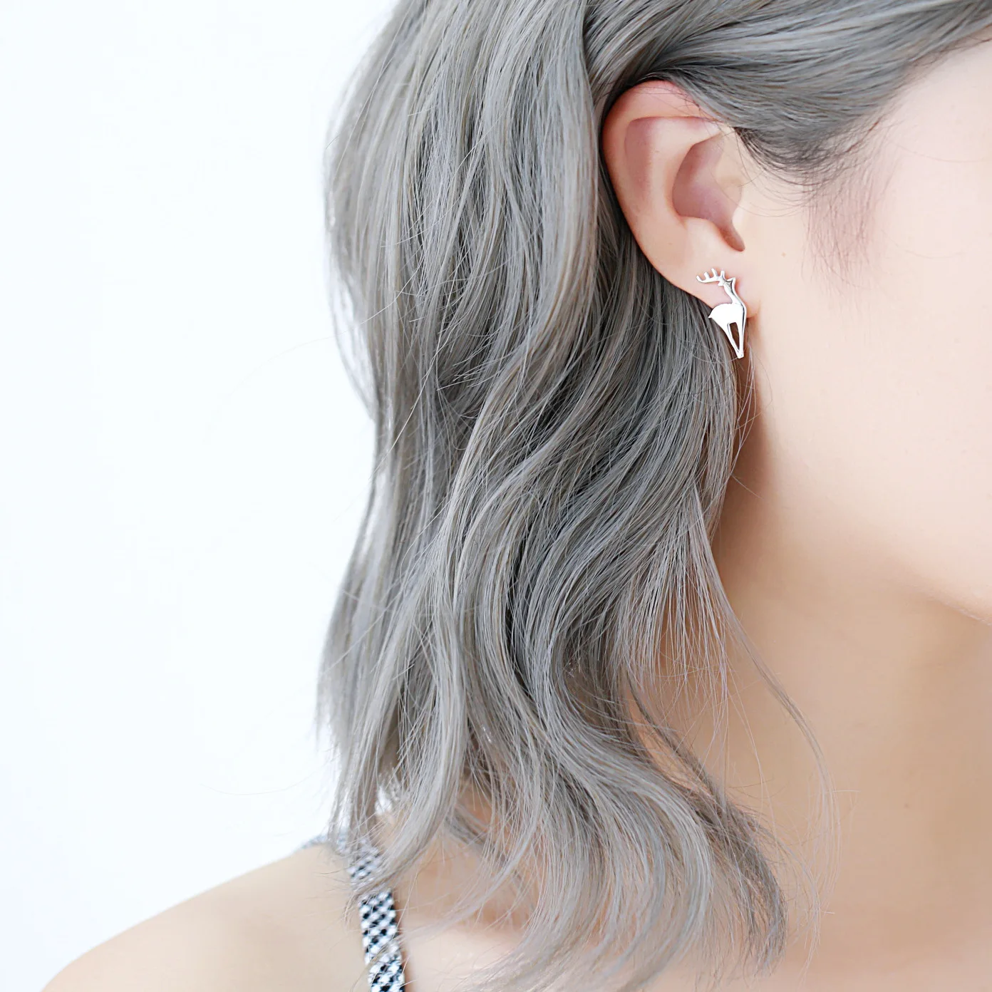 Женские гипоаллергенные серьги гвоздики из серебра 100% пробы|hypoallergenic stud earrings|fashion